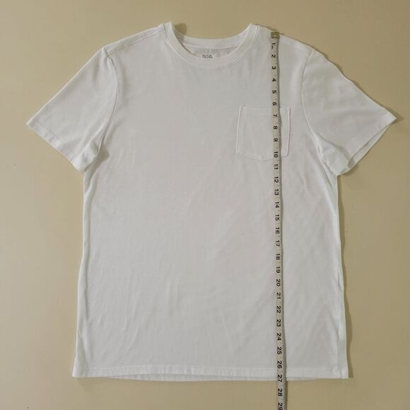 DSG Men's White Crewneck Short Sleeve Tee - Picture 7 of 14